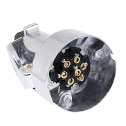 Разъём прицепа, силуминовый, 7 пин