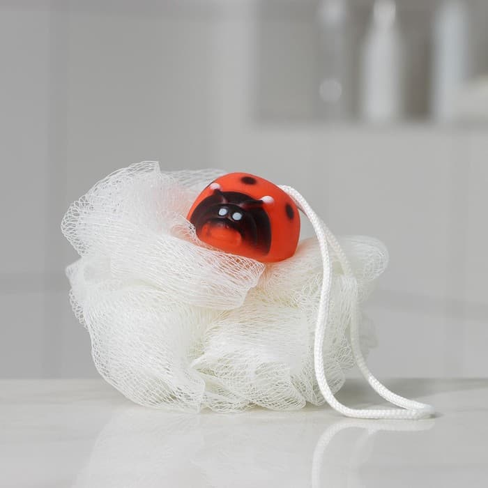 Мочалка для тела детская Доляна «Зверушки», МИКС