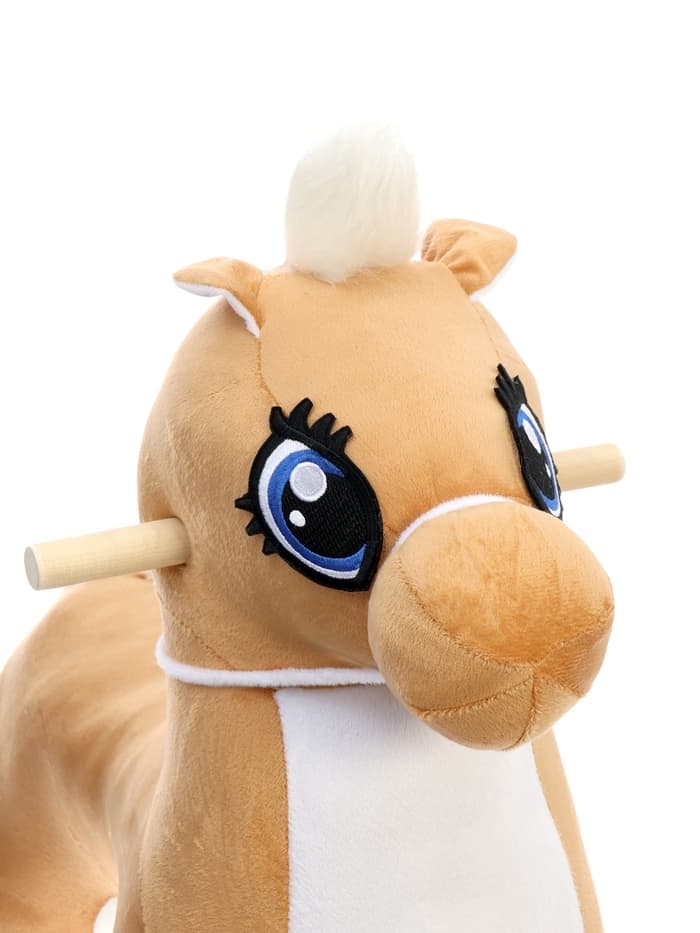 Качалка «Лошадка: Звёздочка», не музыкальная, цвет бежевый