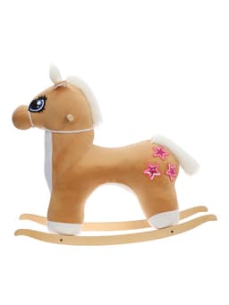 Качалка «Лошадка: Звёздочка», не музыкальная, цвет бежевый