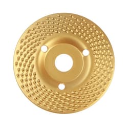 Чашка обдирочная для УШМ ТУНДРА, по дереву, полувыпуклая, 125×22 мм