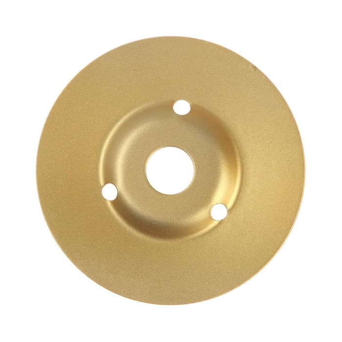 Чашка обдирочная для УШМ ТУНДРА, по дереву, полувыпуклая, 125×22 мм