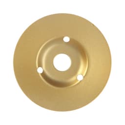 Чашка обдирочная для УШМ ТУНДРА, по дереву, полувыпуклая, 125×22 мм