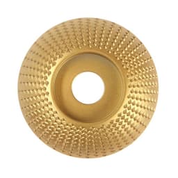 Чашка обдирочная для УШМ ТУНДРА, по дереву, выпуклая, 100×22 мм