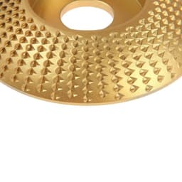 Чашка обдирочная для УШМ ТУНДРА, по дереву, выпуклая, 100×22 мм