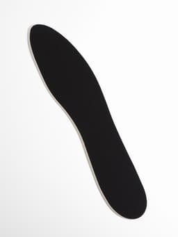 Стельки для обуви, универсальные, влаговпитывающие, р-р RU до 46 (р-р Пр-ля до 46), 29 см, пара, чёрные