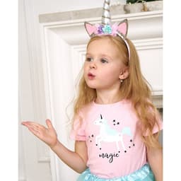 Набор для фотосессии (юбка, ободок), KAFTAN «Единорог», бирюзовый, рост 86-104 см