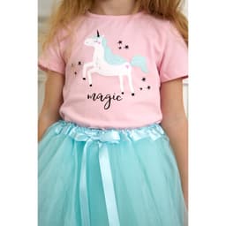 Набор для фотосессии (юбка, ободок), KAFTAN «Единорог», бирюзовый, рост 86-104 см