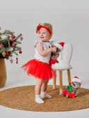 Набор для фотосессии (юбка, повязка) «Крошка Я. Праздничный», красный, рост 62-86