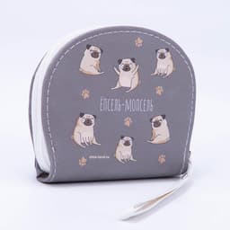 Кошелек женский на молнии «Мопсель»