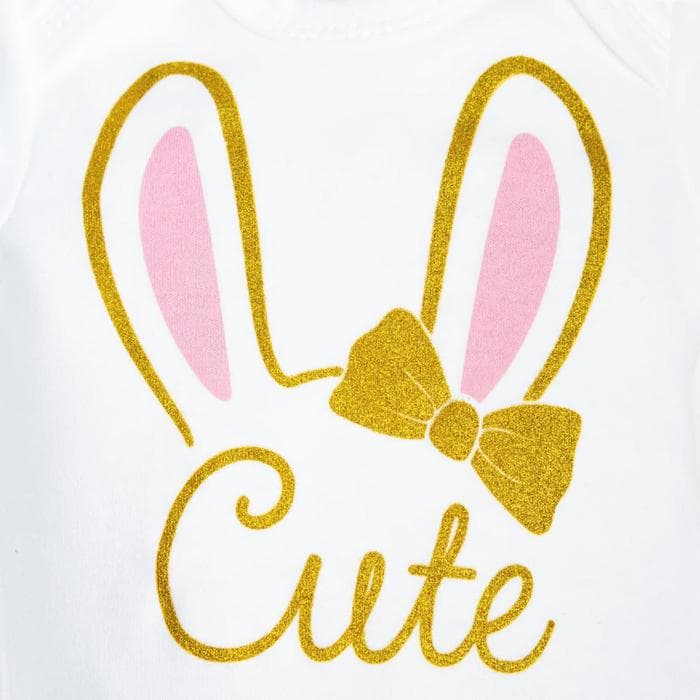 Костюм для девочки (боди, юбка, повязка) Cute, рост 86-92 см
