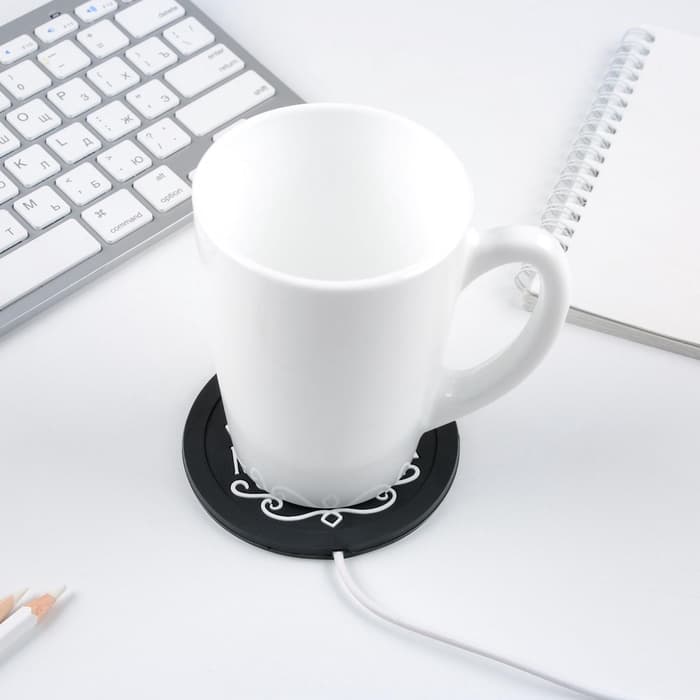 Подставка для кружки USB «Настоящий мужчина», 10×10 см