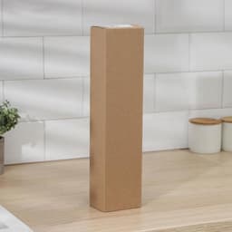 Держатель для бумажных полотенец подвесной Доляна 26×1.5×12 см, чёрный