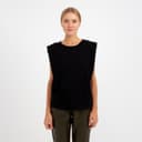 Майка женская MINAKU OVERSIZE FIT, чёрная, размер 42