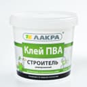 Клей ПВА универсальный «Лакра. Строитель», цвет прозрачный, 0.9 кг