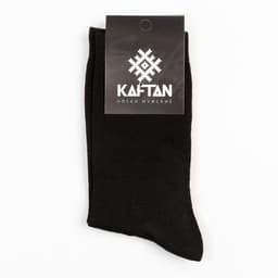 Носки мужские KAFTAN, размер 41-44 (27-29 см), чёрные
