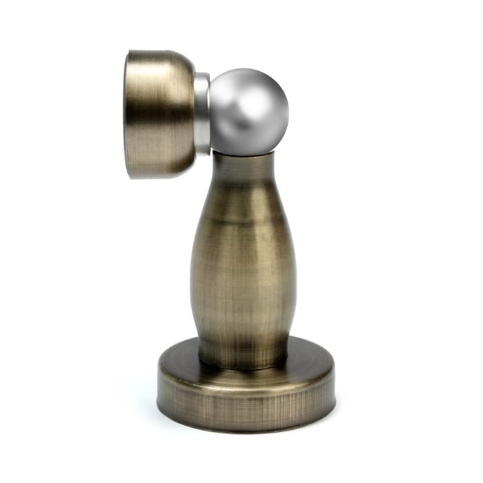 Упор дверной LOCKLAND, магнитный, цвет античная бронза