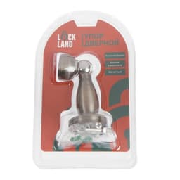 Упор дверной LOCKLAND, магнитный, цвет античная бронза