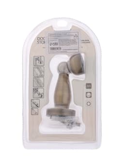 Упор дверной LOCKLAND, магнитный, цвет античная бронза