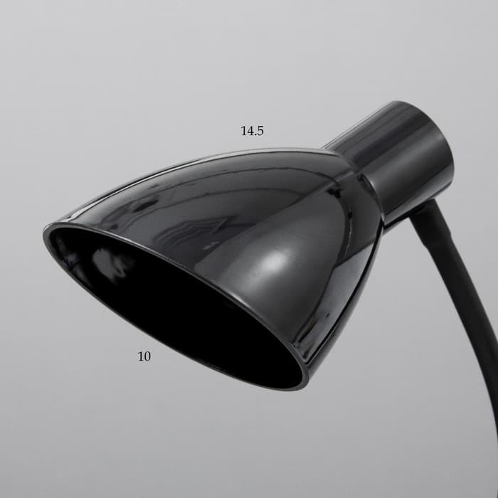 Настольная лампа 16700/1BK Е27 15 Вт черный RISALUX