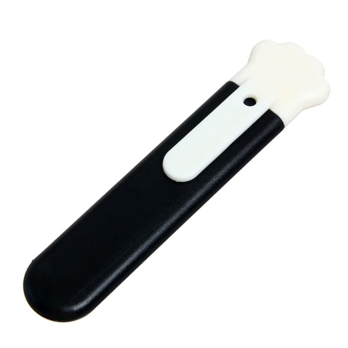 Нож канцелярский «Лапка», лезвие 9 мм, пластик, МИКС