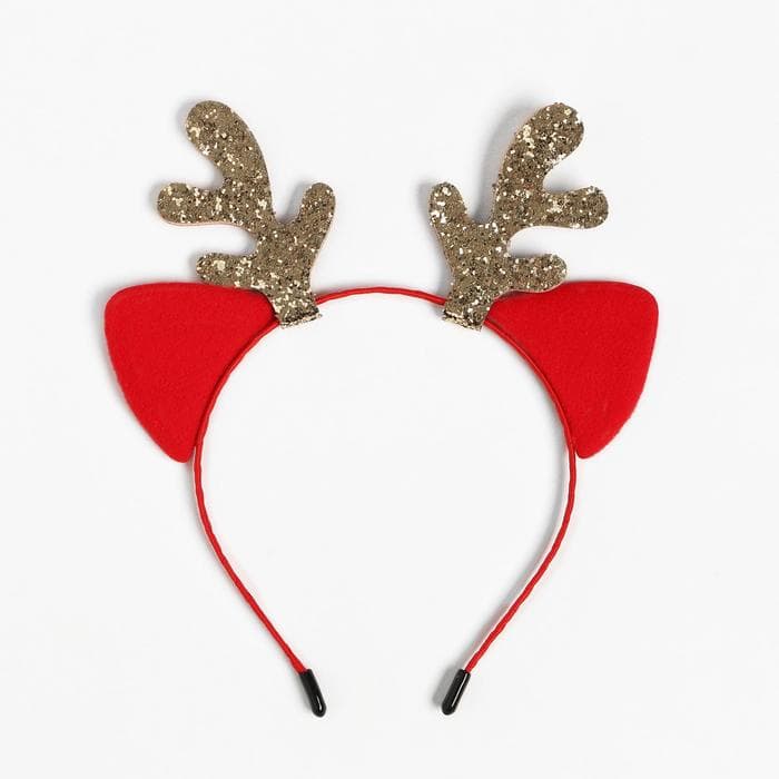 Набор для фотосессии (юбка, ободок) «Крошка Я. Волшебный оленёнок», красно-белый, рост 68-86 см