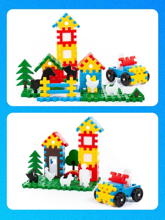 Конструктор «Семья», 120 деталей