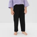 Брюки для девочки MINAKU, рост 110 см, чёрные