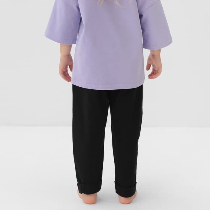 Брюки для девочки MINAKU, рост 110 см, чёрные