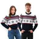 Свитер вязаный новогодний KAFTAN Snow, размер 46