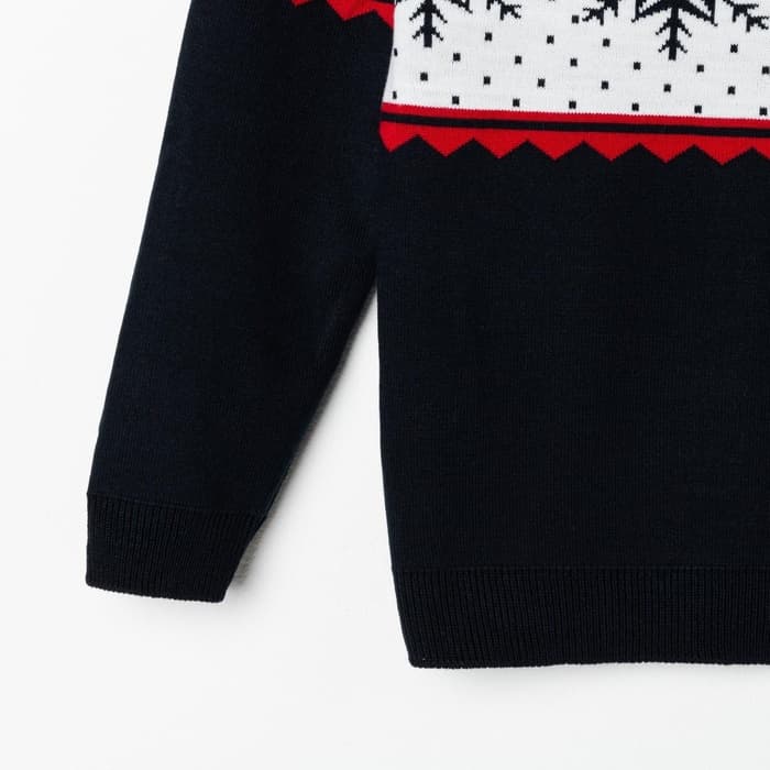 Свитер вязаный новогодний KAFTAN Snow, размер 46