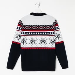 Свитер вязаный новогодний KAFTAN Snow, размер 44