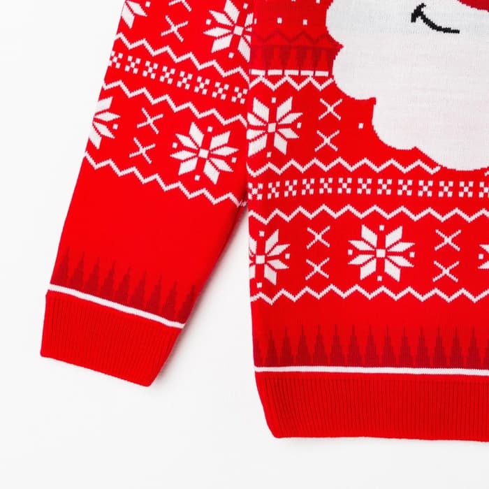 Свитер вязаный новогодний KAFTAN Santa, размер 56