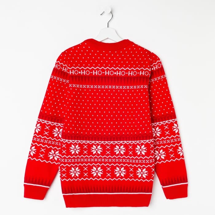 Свитер вязаный новогодний KAFTAN Santa, размер 56