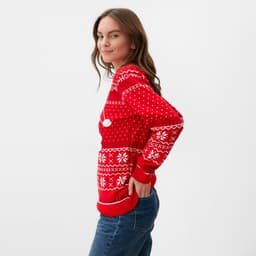 Свитер вязаный новогодний KAFTAN Santa, размер 46