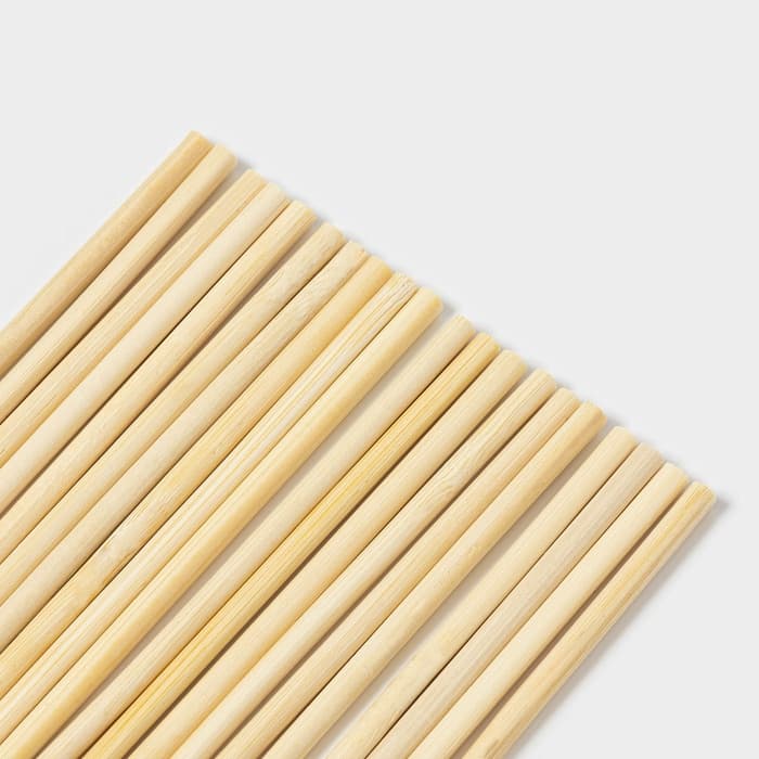 Палочки - дюбели для кондитерских изделий Доляна, 20 см, набор 18-20 шт., бамбук