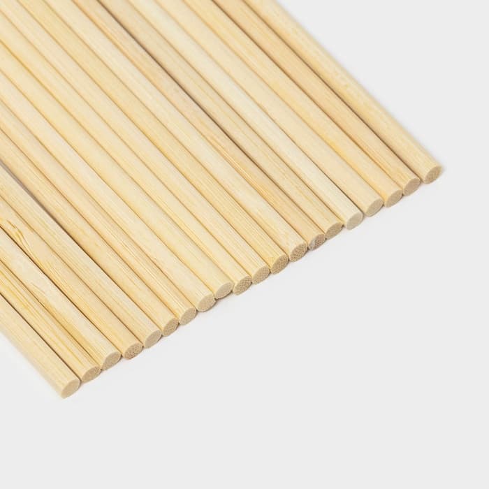 Палочки - дюбели для кондитерских изделий Доляна, 15 см, набор 18-20 шт., бамбук