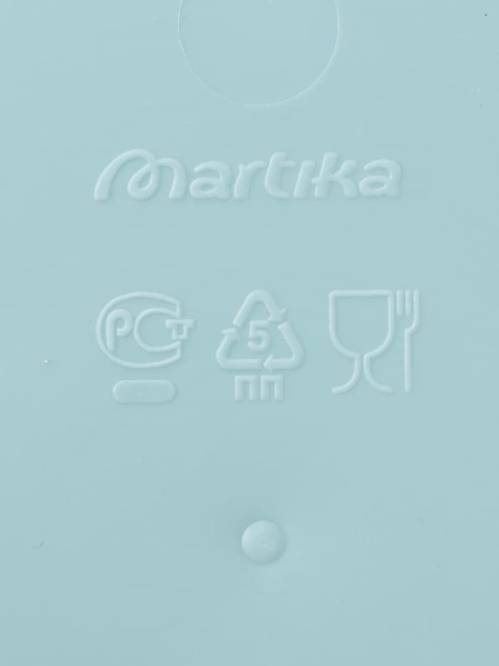 Маслёнка Martika «Таира», пластик, 16.7×12.1 см, МИКС