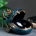 Подставка для мелочей «Пиранья», синяя, 18×28×16 см