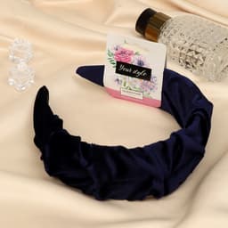 Ободок для волос QF «Юнона», классика бархат, 5 см, МИКС