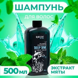 Шампунь- гель мужской Family Cosmetics с экстрактом мяты, 500 мл