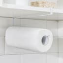 Держатель для бумажных полотенец подвесной Доляна, 26×11×1.2 см, белый