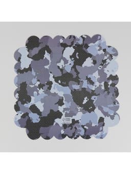 Коробка для печенья, кондитерская упаковка с пластиковой крышкой, «23 февраля», 21×21×3 см