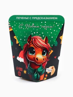 Печенье с предсказанием «С Новым годом», 1 шт.