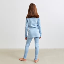 Термобельё для девочки (лонгслив, легинсы) цвет голубой, рост 146 см