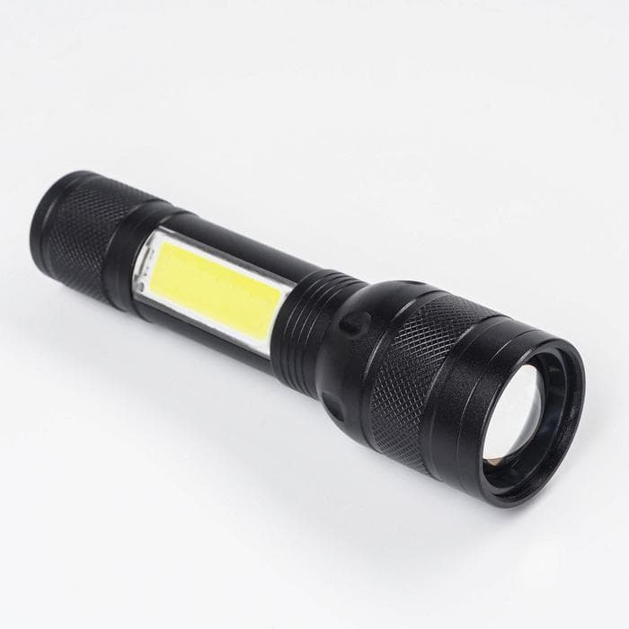 Фонарь ручной аккумуляторный «Мастер К», 10 Вт, 1200 мАч, P50, COB, 3 режима, 14.5×3.5 см