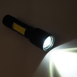 Фонарь ручной аккумуляторный «Мастер К», 10 Вт, 1200 мАч, P50, COB, 3 режима, 14.5×3.5 см