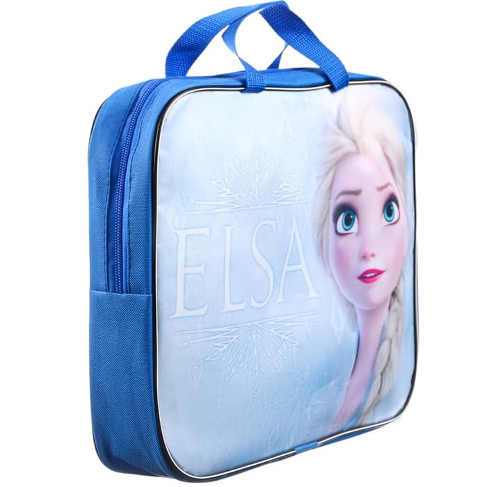 Папка с ручками текстильная А4, 35×27×10 см, «Холодное сердце»