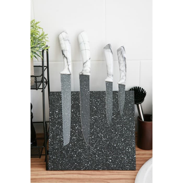 Нож кухонный - шеф Доляна «Мрамор», лезвие 20 см