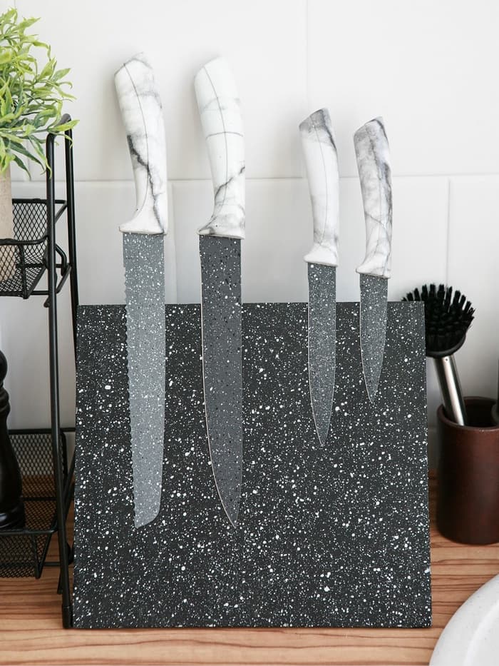 Нож кухонный - шеф Доляна «Мрамор», лезвие 20 см